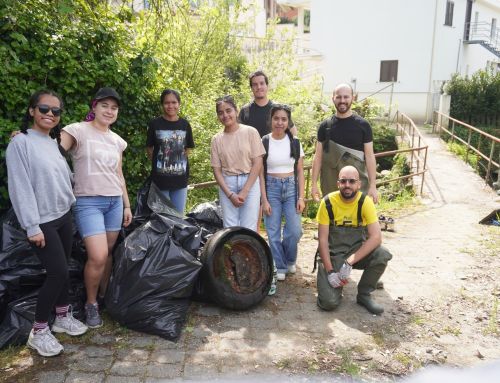 Limpeza de um troço do Rio-Este – Dia Mundial da Mãe Terra