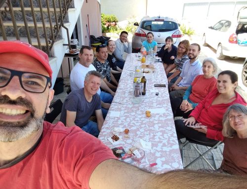 Fim-de-semana de convivência e trabalhos