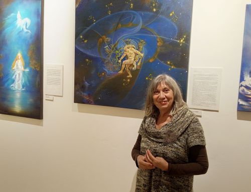 Inauguração da exposição de pintura “Mito e Logos” no dia mundial da filosofia